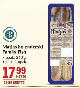 Makro Matjas holenderski Family Fish oferta