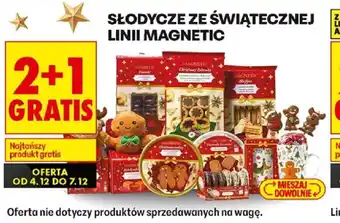 Słodycze ze świątecznej linii Magnetic
