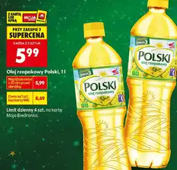 Biedronka Olej rzepakowy Polski oferta