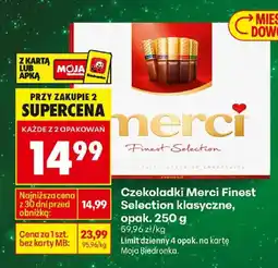 Biedronka Czekoladki Merci Finest Selection oferta