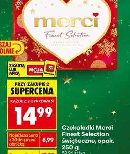 Biedronka Czekoladki Merci oferta