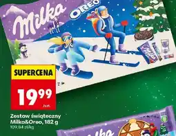 Biedronka Zestaw świąteczny Milka&Oreo oferta
