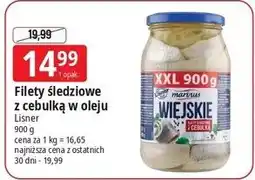 E.Leclerc Filety śledziowe wiejskie z cebulką Marinus oferta