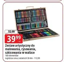 E.Leclerc Zestaw artystyczny w drewnianej walizce oferta