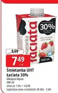 E.Leclerc Śmietanka 30% Łaciata oferta
