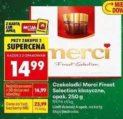 Biedronka Bombonierka czerwona Storck Merci oferta