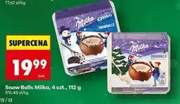Biedronka Kule czekoladowe oreo Milka Snow Balls oferta