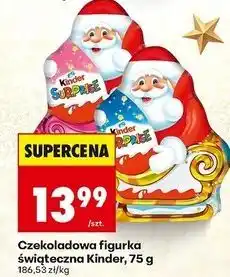 Biedronka Figurka mikołaj z niespodzianką Kinder Niespodzianka oferta