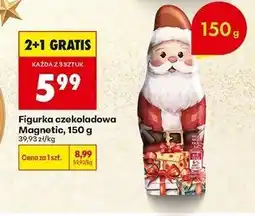Biedronka Bożonarodzeniowa figurka mikołaj z drażami Magnetic oferta