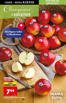 Biedronka Jabłka magic star polska oferta