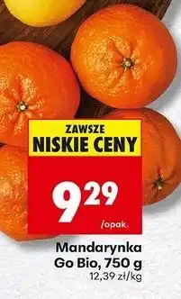 Biedronka Mandarynki bio Gobio oferta