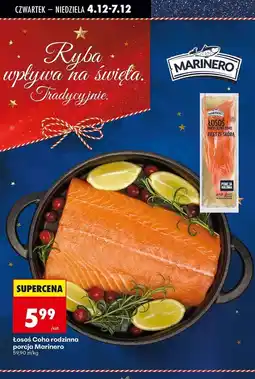 Biedronka Łosoś coho Marinero oferta