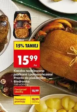 Biedronka Kaczka z jabłkami i pomarańczą Biedronka oferta