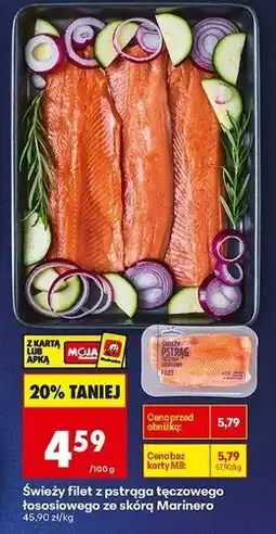 Biedronka Pstrąg tęczowo-łososiowy filet Marinero oferta