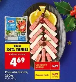 Biedronka Paluszki surimi Vici oferta