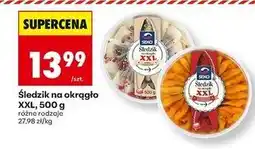 Biedronka Śledzik na okrągło xxl z suszonymi pomidorami Seko oferta