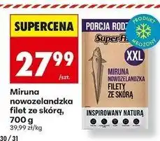 Biedronka Miruna nowozelandzka filet ze skórą Superfish oferta