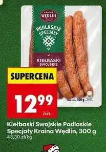 Biedronka Kiełbaski swojskie Kraina Wędlin Podlaskie Specjały oferta