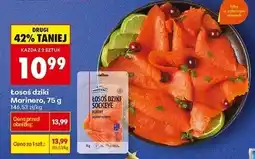 Biedronka Łosoś dziki sockeye plastry Marinero oferta