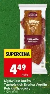 Biedronka Ligawka wędzona z borów tucholskich Kraina Wędlin oferta