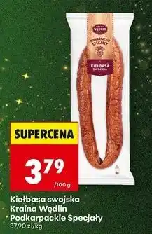 Biedronka Kiełbasa swojska Kraina Wędlin oferta
