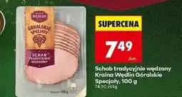 Biedronka Schab tradycyjnie wędzony Kraina Wędlin Góralskie Specjały oferta