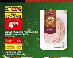 Biedronka Szynka z kociewia borów tucholskich Kraina Wędlin oferta