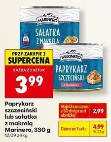 Biedronka Sałatka z makrelą pikantna Marinero oferta