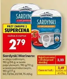 Biedronka Sardynki w sosie pomidorowym Marinero oferta