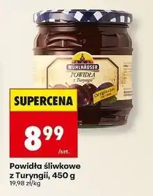 Biedronka Powidła śliwkowe Muhlhauser oferta