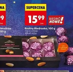 Biedronka Praliny z marcepanem i chrupkami Biedronka oferta