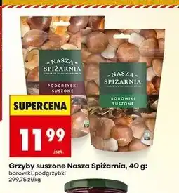 Biedronka Podgrzybki suszone Nasza Spiżarnia oferta