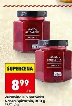 Biedronka Borówka Nasza Spiżarnia oferta