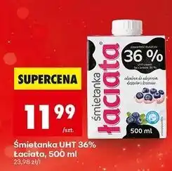 Biedronka Śmietanka 36 % Łaciata oferta
