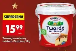 Biedronka Twaróg sernikowy mielony Piątnica oferta