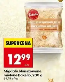 Biedronka Migdały blanszowane mielone Bakello oferta