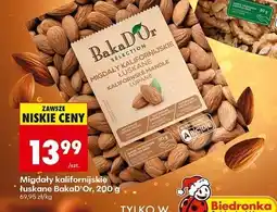 Biedronka Migdały łuskane Bakad'or oferta