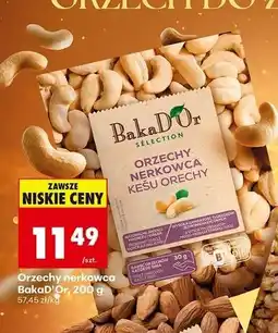 Biedronka Orzechy nerkowca Bakad'or oferta