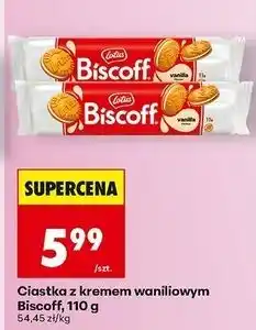 Biedronka Ciastka markizy waniliowe Lotus Biscoff oferta