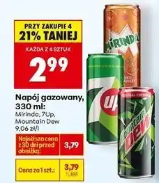 Biedronka Napój Mountain Dew oferta