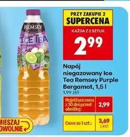 Biedronka Napój limonka bergamotka Remsey oferta
