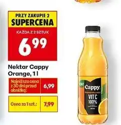 Biedronka Sok pomarańczowy Cappy oferta