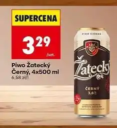 Biedronka Piwo Zatecky Cerny oferta