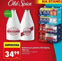 Biedronka Balsam po goleniu Old Spice Captain oferta