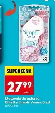 Biedronka Maszynka do golenia pink Gillette Simply Venus oferta