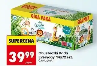 Biedronka Chusteczki nawilżane Dada Everyday oferta