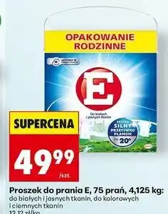 Biedronka Proszek do prania białych i jasnych tkanin E oferta
