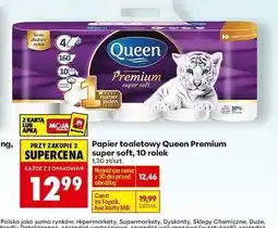 Biedronka Papier toaletowy super soft Queen Premium oferta