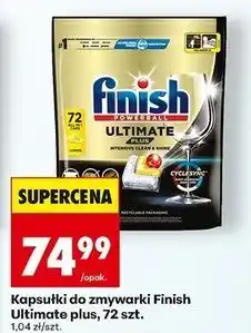 Biedronka Tabletki do zmywarek lemon Finish Ultimate Plus oferta