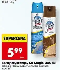 Biedronka Pianka przeciw kurzowi 5w1 Mr Magic oferta